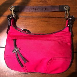 Hot Pink Lacoste Handbag